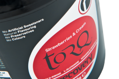 TORQ Recovery Strawberries Cream 500g Tub Detail