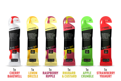 TORQ 6 Energy Gels Sample Pack Contents