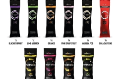 TORQ 10 Energy &amp; Hydration Drinks Sample Pack contents
