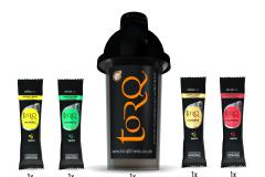 TORQ Recovery Mixer Bottle Sample Pack Contents
